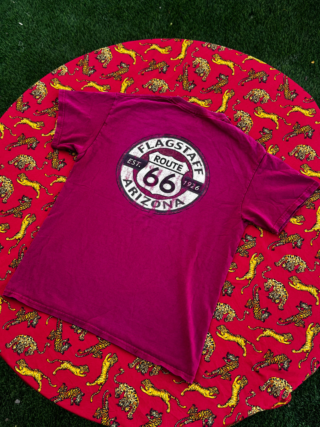 Flagg staff route 66 tee