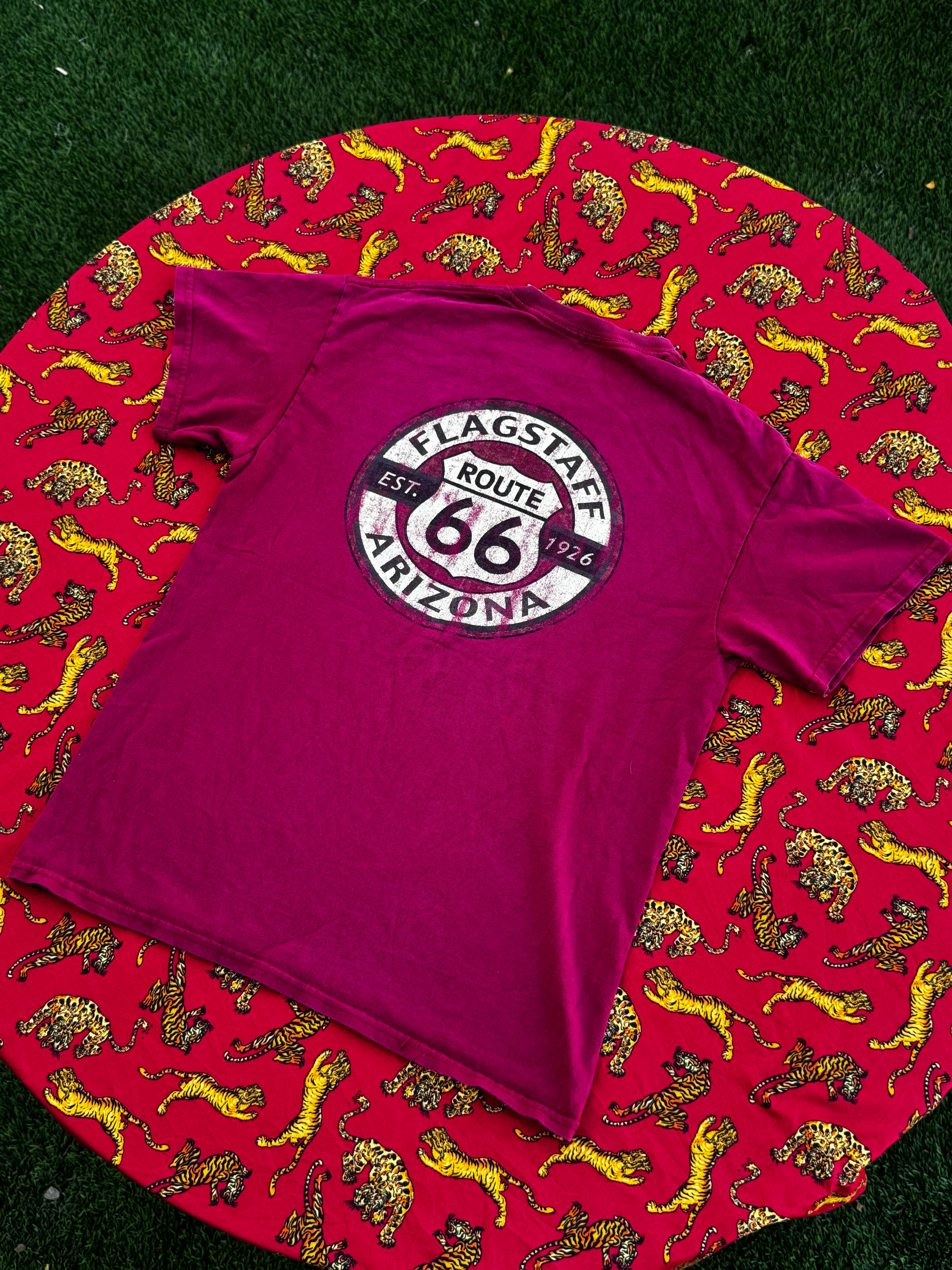 Flagg staff route 66 tee